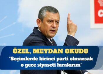 Özgür Özel yaptırdıkları anketi açıkladı: Seçimlerde birinci parti olmazsak o gece siyaseti bırakırım