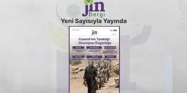 Tarihi tören Jin derginin kapağında