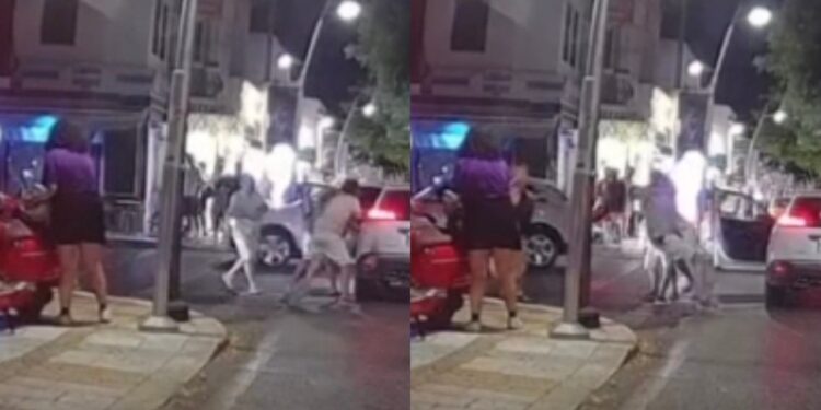 Trafikte Dehşet Dolu Anlar: Tekme ve Yumruklar Havada Uçuştu