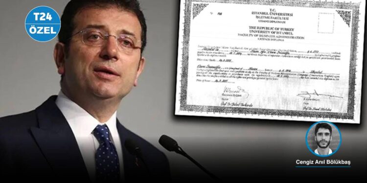 Üniversite yönetimi, İmamoğlu’nun diplomasını YÖK’ten vekalet onayı gelmesini beklemeden iptal etmiş!