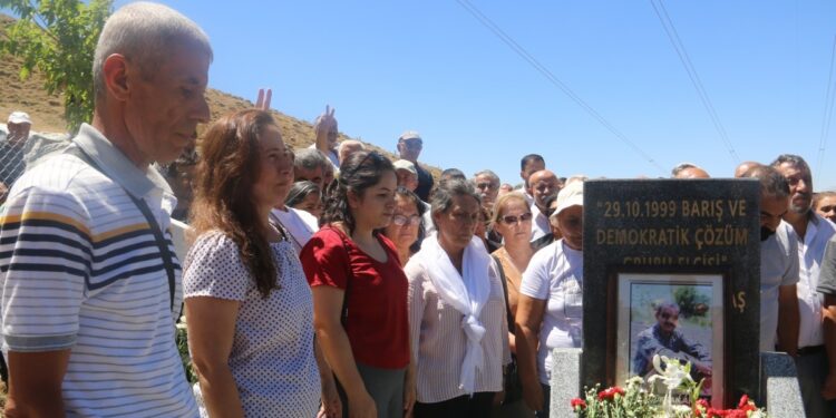 Barış Grubu üyesi Aktaş mezarı başında anıldı