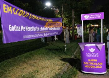 Amed’de kadına dönük şiddetle mücadeleye karşı bilgilendirme