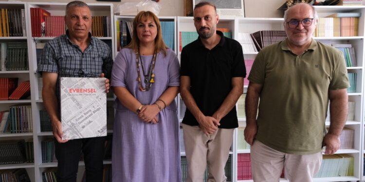 DFG’den Evrensel gazetesine dayanışma ziyareti