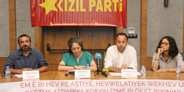 Kızıl Parti’den süreç açıklaması: Barış mücadelesi devrimci sorumluluk