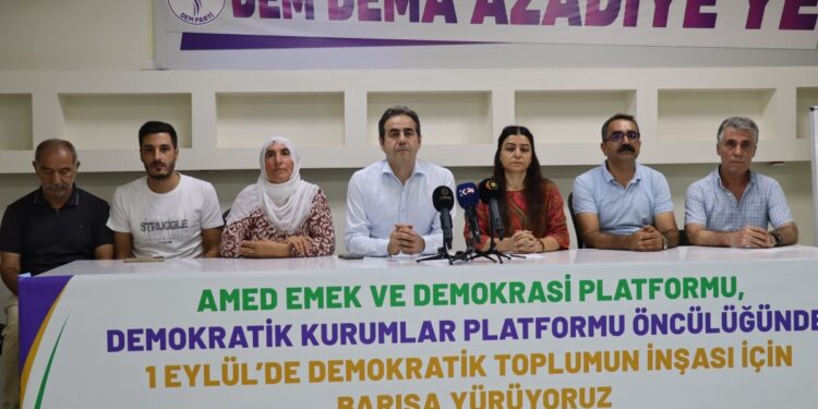 Amed’de 1 Eylül yürüyüşüne çağrı