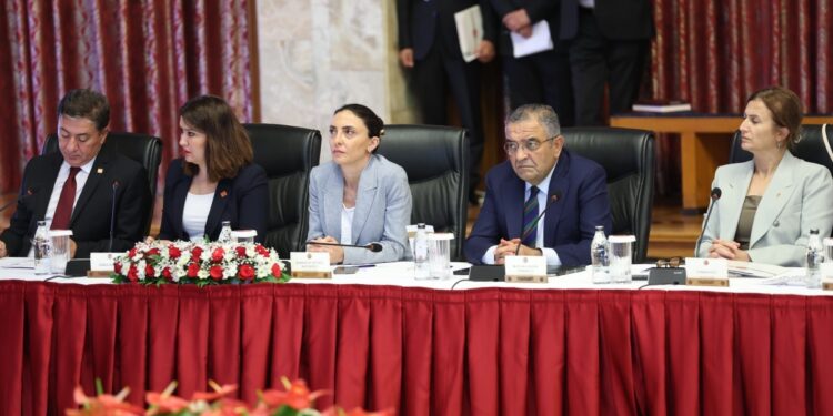 Komisyonun çalışma usul ve esaslarına ilişkin 12 maddelik taslak sunuldu