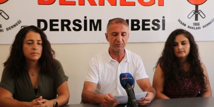 İHD Dêrsim Şubesi: Kentteki ihlaller yaşam hakkı üzerinde tehdit oluşturuyor