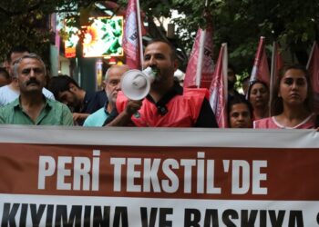 Peri Tekstil İşçilerinin eylemi 17’nci gününde: Mücadeleyi büyütelim