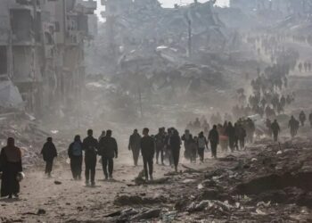 BM: Gazze’de 36 binden fazla kişi zorla yerinden edildi