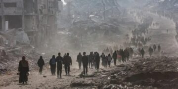 BM: Gazze’de 36 binden fazla kişi zorla yerinden edildi