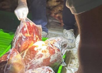 Hijyenik olmayan 3 bin 112 kilo et imha edildi