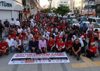 Kayyım mağduru işçiler 25 gündür direnişte