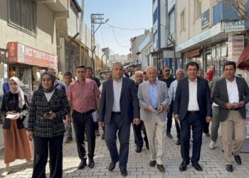 Wan’da miting çalışmaları tüm ilçelerde aralıksız devam ediyor