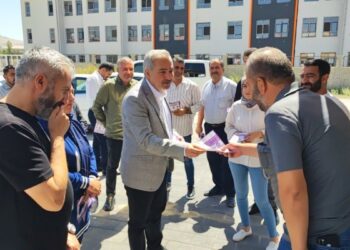 Wan’da miting çalışmaları sürüyor