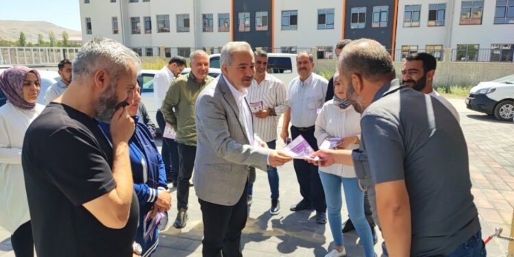 Wan’da miting çalışmaları sürüyor