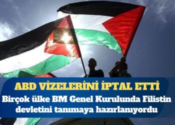 ABD, BM Genel Kurulu’na katılacak Filistinli yetkililerin vizelerini iptal etti