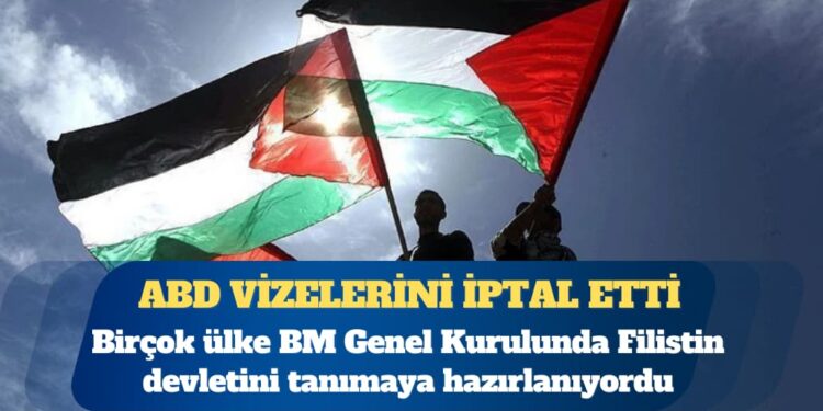 ABD, BM Genel Kurulu’na katılacak Filistinli yetkililerin vizelerini iptal etti