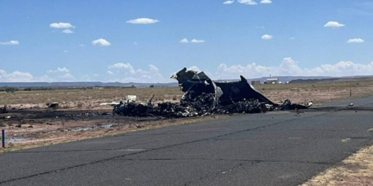 ABD'de Küçük Uçak Düştü! Çok Sayıda Ölü Var