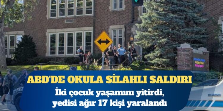 ABD’de okula silahlı saldırı: İki çocuk öldü, yedisi ağır 17 kişi yaralandı