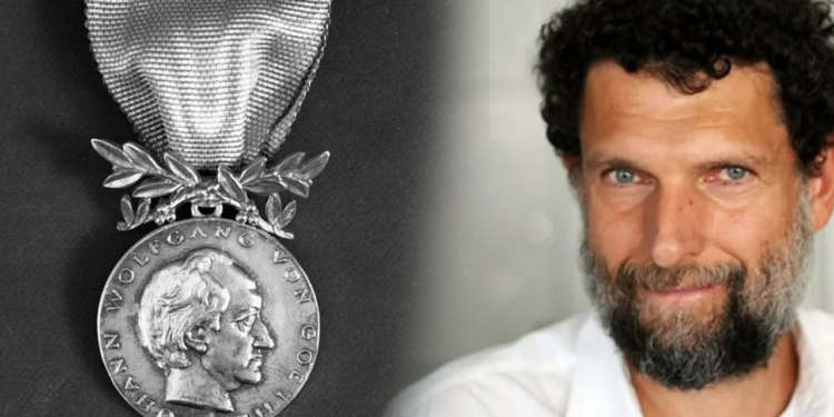 Almanya'dan Osman Kavala'ya Goethe Madalyası