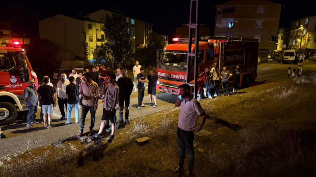 Arnavutköy'deki Yangın Mezarlığa Metreler Kala Söndürüldü