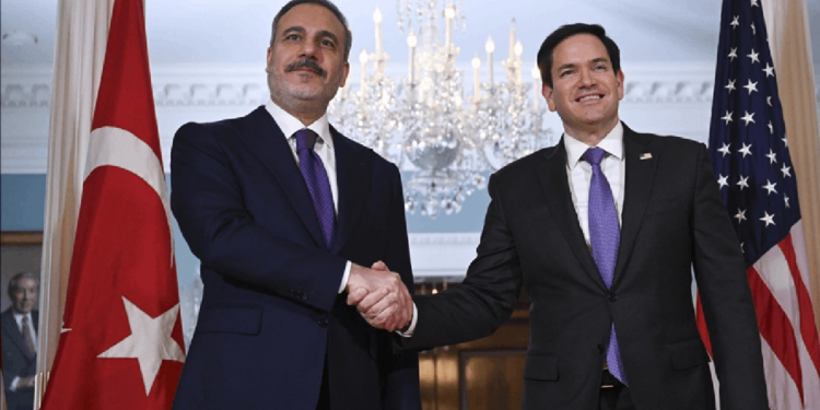 Bakan Fidan ABD'li Mevkidaşı ile Görüştü