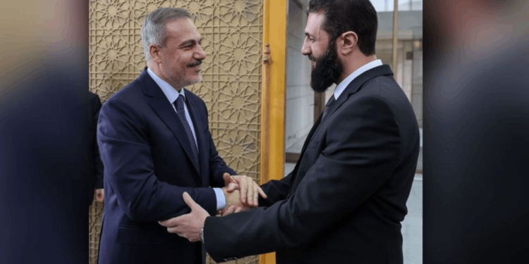 Bakan Fidan, Suriye Cumhurbaşkanı ile Görüşecek