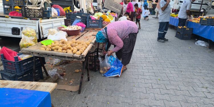 Ben dökülenleri topluyorum param ile alamıyorum