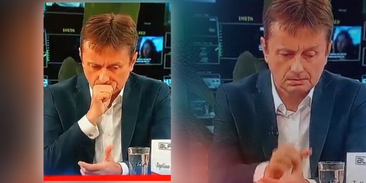 Canlı Yayında Korku Dolu Anlar! Sırp Bakan Beyin Kanaması Geçirdi