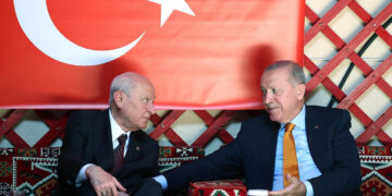Cumhurbaşkanı Erdoğan ve MHP Lideri Bahçeli Ahlat'ta