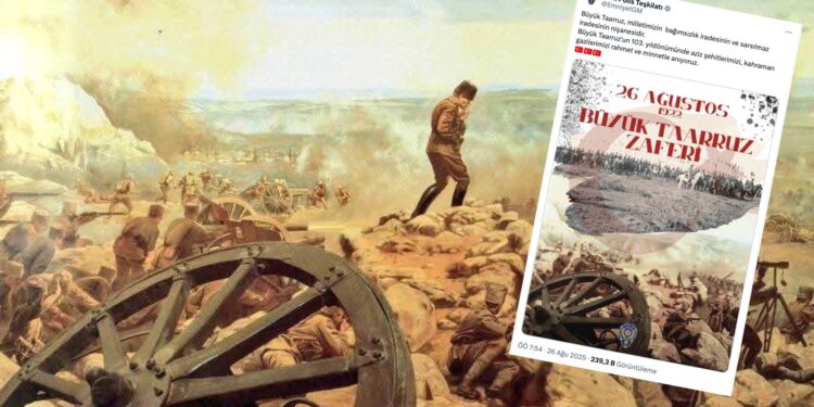 Emniyet, Atatürk'ü sansürlediği paylaşımını kaldırdı; yeni paylaşım yaptı