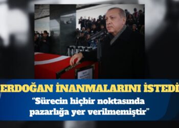 Erdoğan, gazi ve şehit yakınlarından inanmalarını istedi: Sürecin hiçbir noktasında pazarlığa yer verilmemiştir