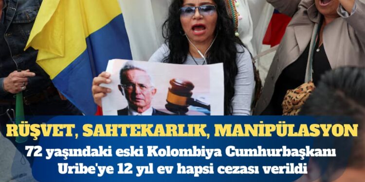 Eski Kolombiya cumhurbaşkanına 12 yıl ev hapsi