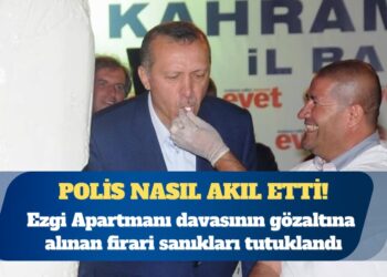 Ezgi Apartmanı davasının gözaltına alınan firari sanıkları Sami Kervancıoğlu ve Mustafa Pekel tutuklandı