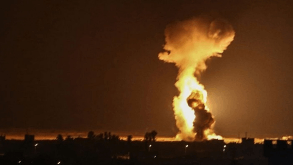 İsrail Şam'ın Güneybatısını Bombaladı