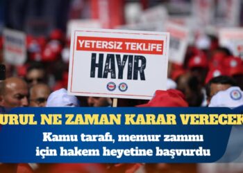 Kamu tarafı, memur zammı için hakem heyetine başvurdu