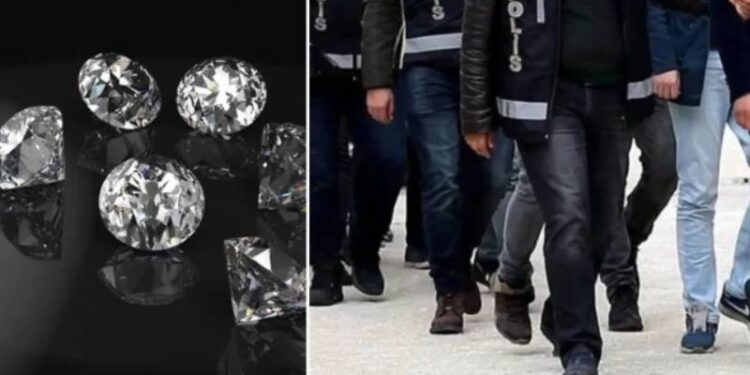 Kapalıçarşı’da 23 iş yerine kaçak pırlanta operasyonu: 40 gözaltı