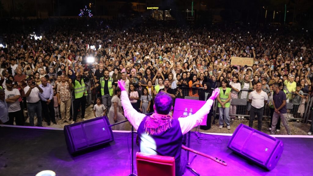 Kerboran'da müzik festivali sona erdi