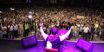 Kerboran'da müzik festivali sona erdi