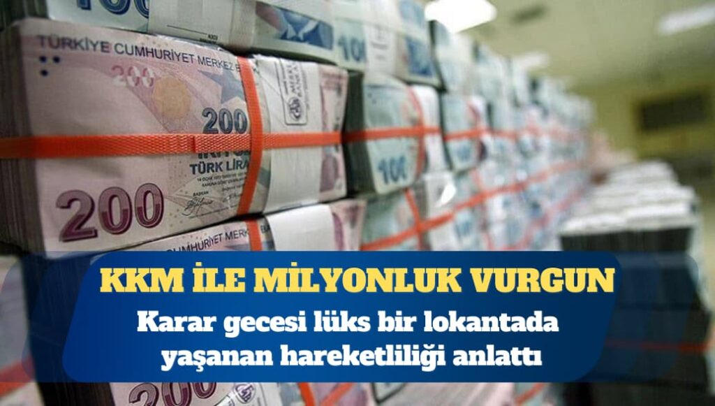 Kimler KKM ile milyonluk vurgun yaptı? 2021’deki işlemlerin araştırılmasını talep etti