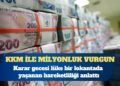 Kimler KKM ile milyonluk vurgun yaptı? 2021’deki işlemlerin araştırılmasını talep etti