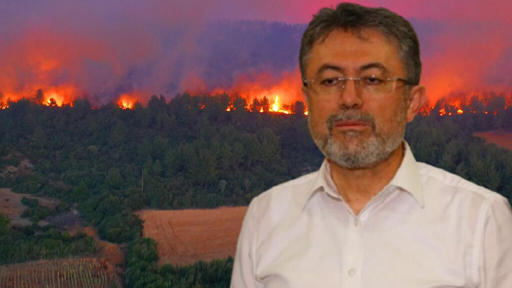 Ormanlar Alev Alev Yanarken Bakan Yumaklı'dan Bir Garip Açıklama Daha! Bu Sözler Çok Tartışılır