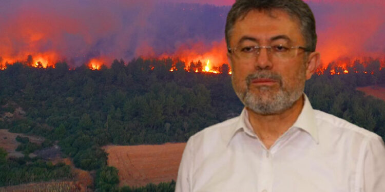 Ormanlar Alev Alev Yanarken Bakan Yumaklı'dan Bir Garip Açıklama Daha! Bu Sözler Çok Tartışılır
