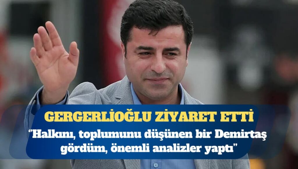 Selahattin Demirtaş: Benim dışarı çıkmam önemli değil; yeter ki barış sağlansın