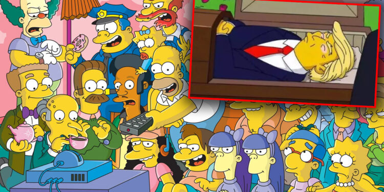 Sosyal Medyada Viral Oldu! The Simpsons'tan Yeni Kehanet... ABD Başkanı Donald Trump'ın Ölüm Tarihi mi Verildi?