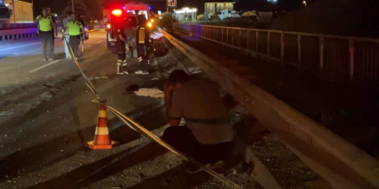 Tırla Çarpışan ATV'deki Yolcu Öldü