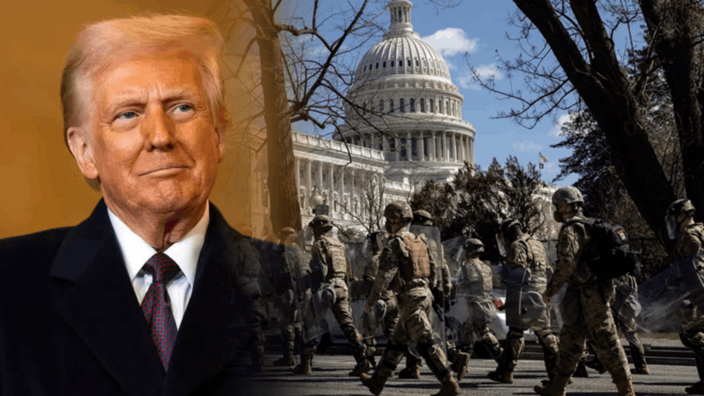Trump Yaptı Yine Yapacağını, Şimdi de Devriyeye Çıkacak