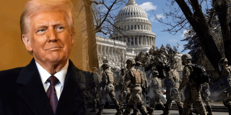 Trump Yaptı Yine Yapacağını, Şimdi de Devriyeye Çıkacak