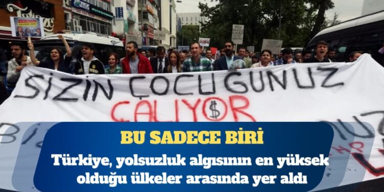 Türkiye, yolsuzluk algısının en yüksek olduğu ülkeler arasında yer aldı