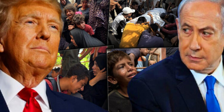 UCM’nin Savaş Suçlusu İlan Ettiği Netanyahu’ya Trump’tan Alkış! Katliamı Yok Saydı ‘Kahraman’ İlan Etti
